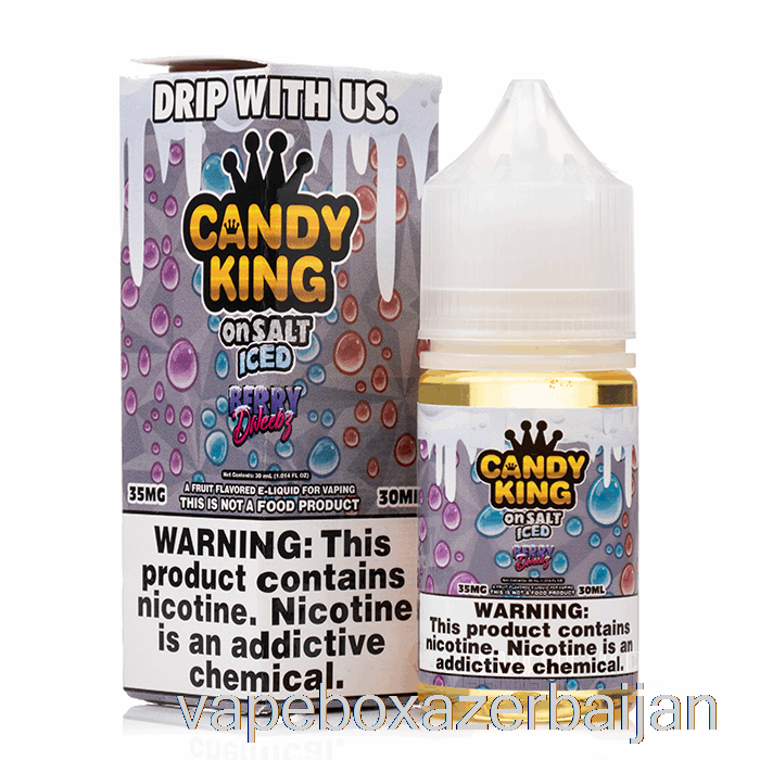 Vape Smoke ICED Berry Dweebz - Candy King On Salt - 30mL 50mg